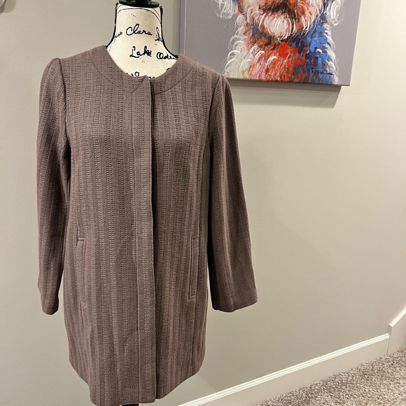 TALBOTS TAUPE JACKET 12P NWT - Picture 2 of 10